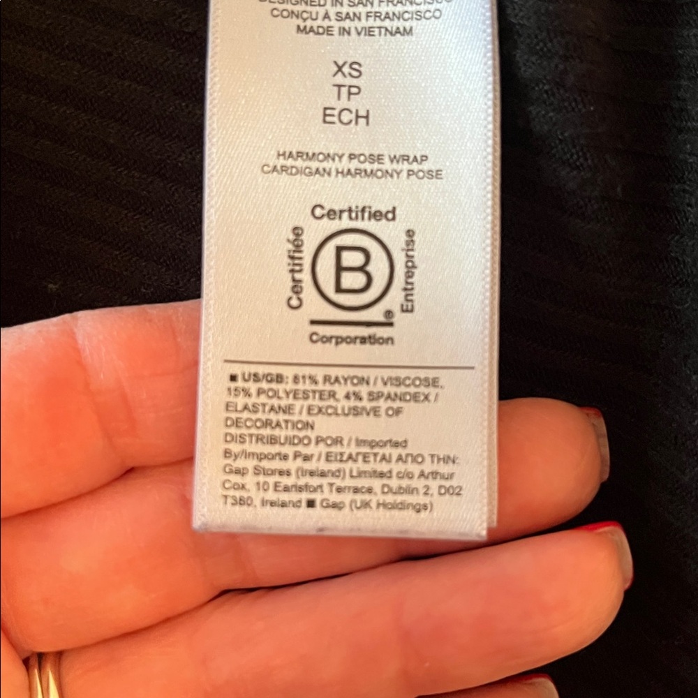 Athleta Ribbed Long Hooded Cardigan - Picture 9 of 10